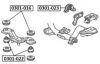 HONDA 50711SWA020 Control Arm-/Trailing Arm Bush